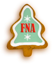 пряник имбирная ёлочка для FNA